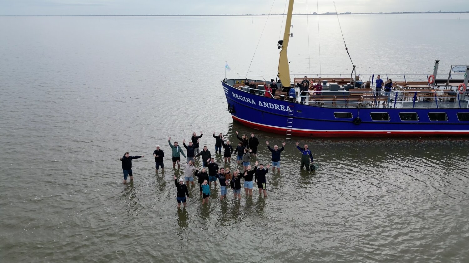 Bootreis Waddenzee - regina_andrea_wadlopen_5